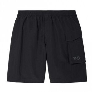 FW21 Adidas Y-3 Utility Mid Length Swim Shorts 'Black' GT5248 Large